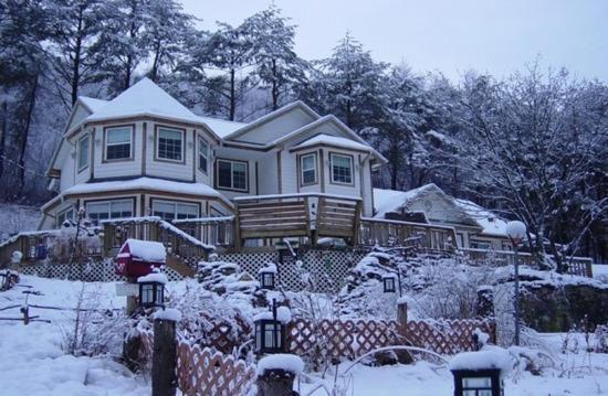 Fermata Pension Pyeongchang Bagian luar foto